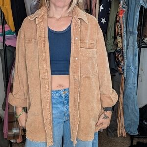 Corduroy Tan Jacket